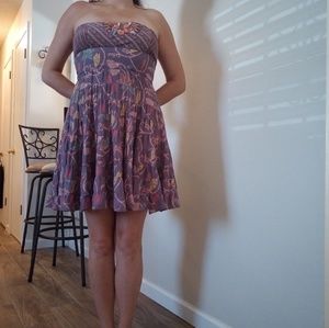 Free People Floral Minidress